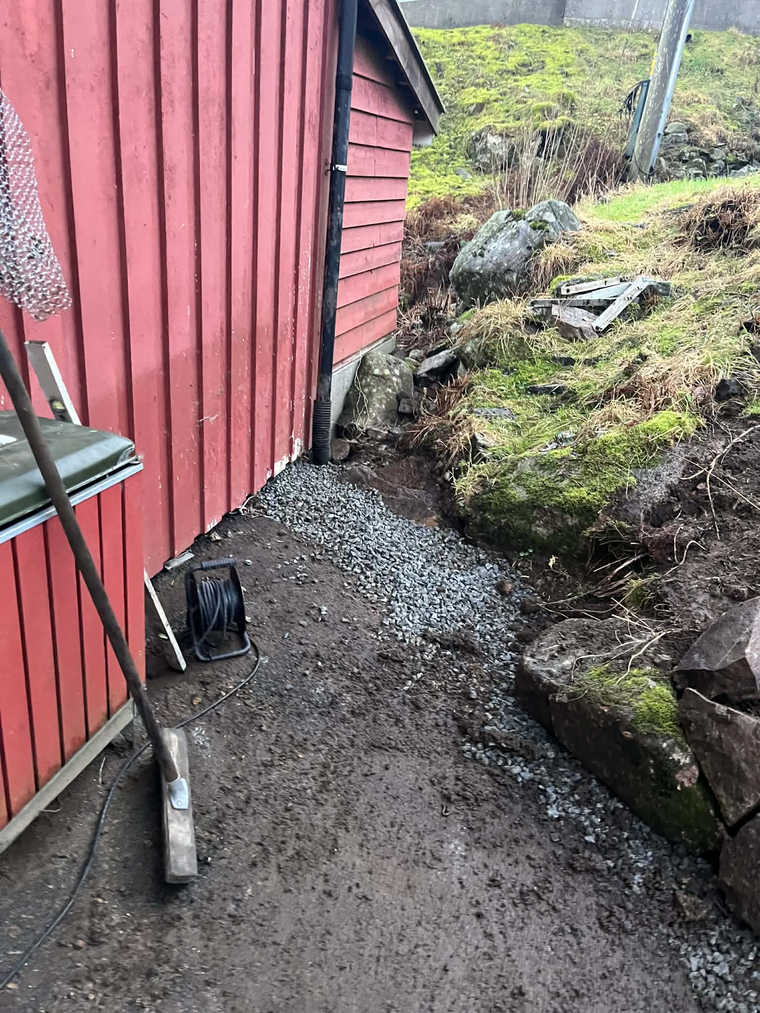 Området før utarbeiding